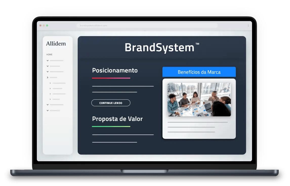 Posicionamento e proposta de valor no BrandSystem Allídem