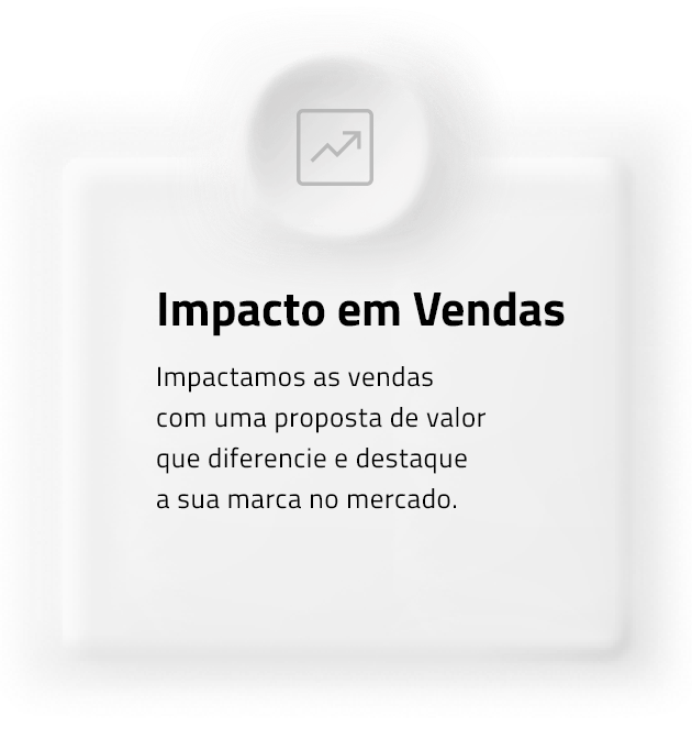 Impactamos em vendas com uma proposta de valor