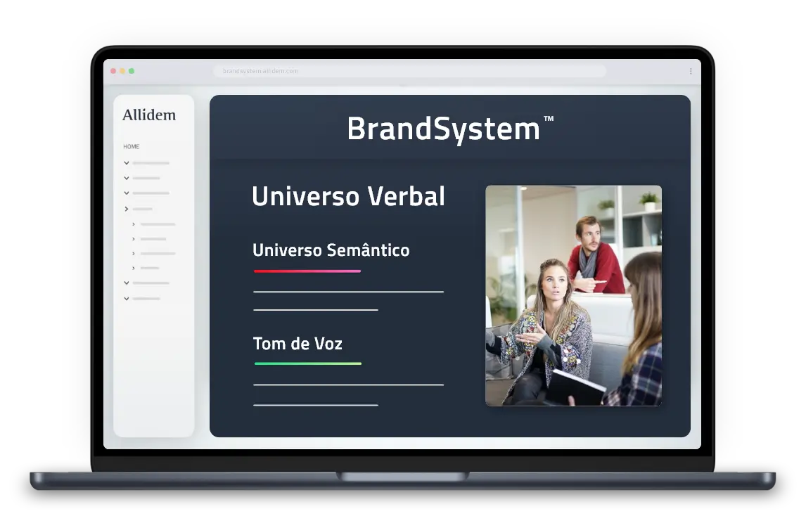 Universo Verbal no BrandSystem Allídem Universo Verbal no BrandSystem Allídem